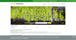Desktop Screenshot of mundojardineria.com